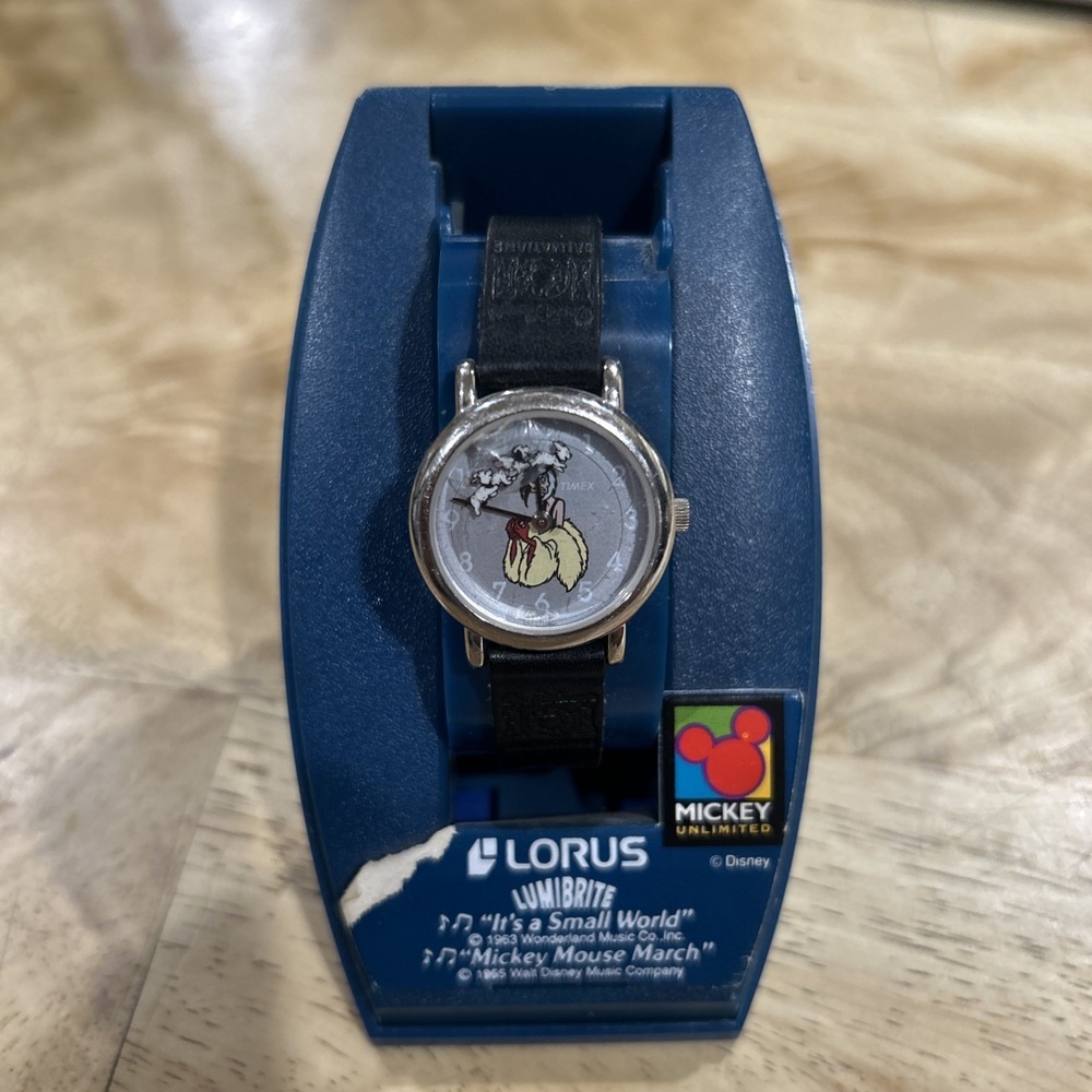 Vintage Timex Watch For Women Mickey Walt Disney *read* 90s *broken Glass*